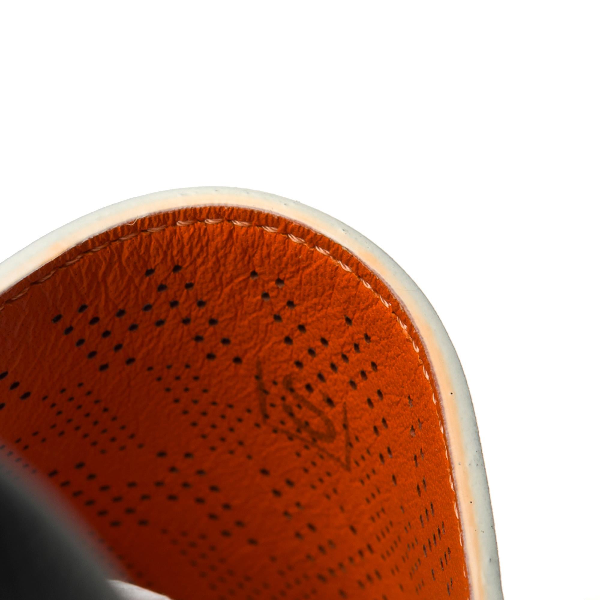 New Hermès Driving loafer in Epsom calfskin and perforated calf 3