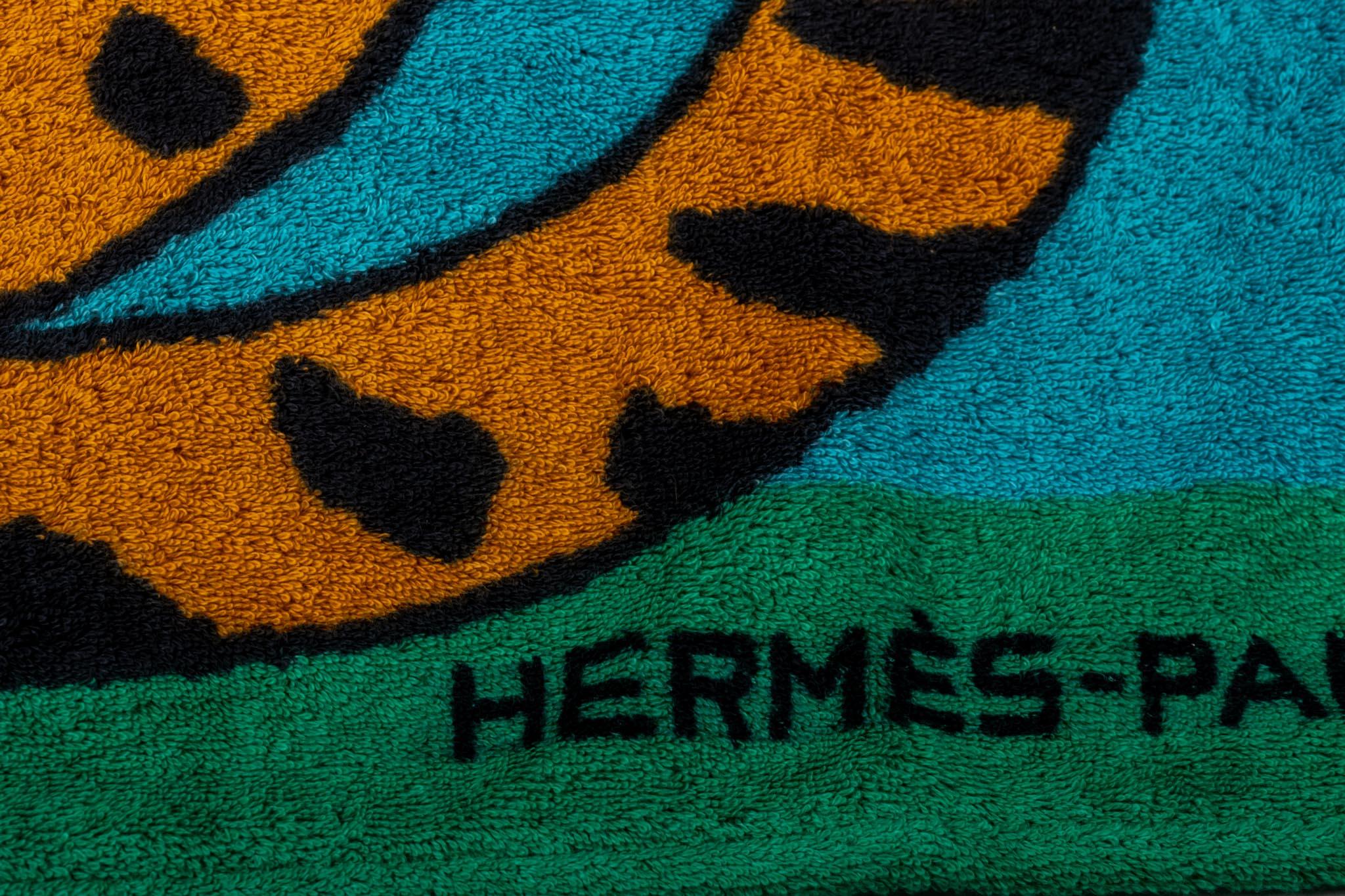 hermes beach towels