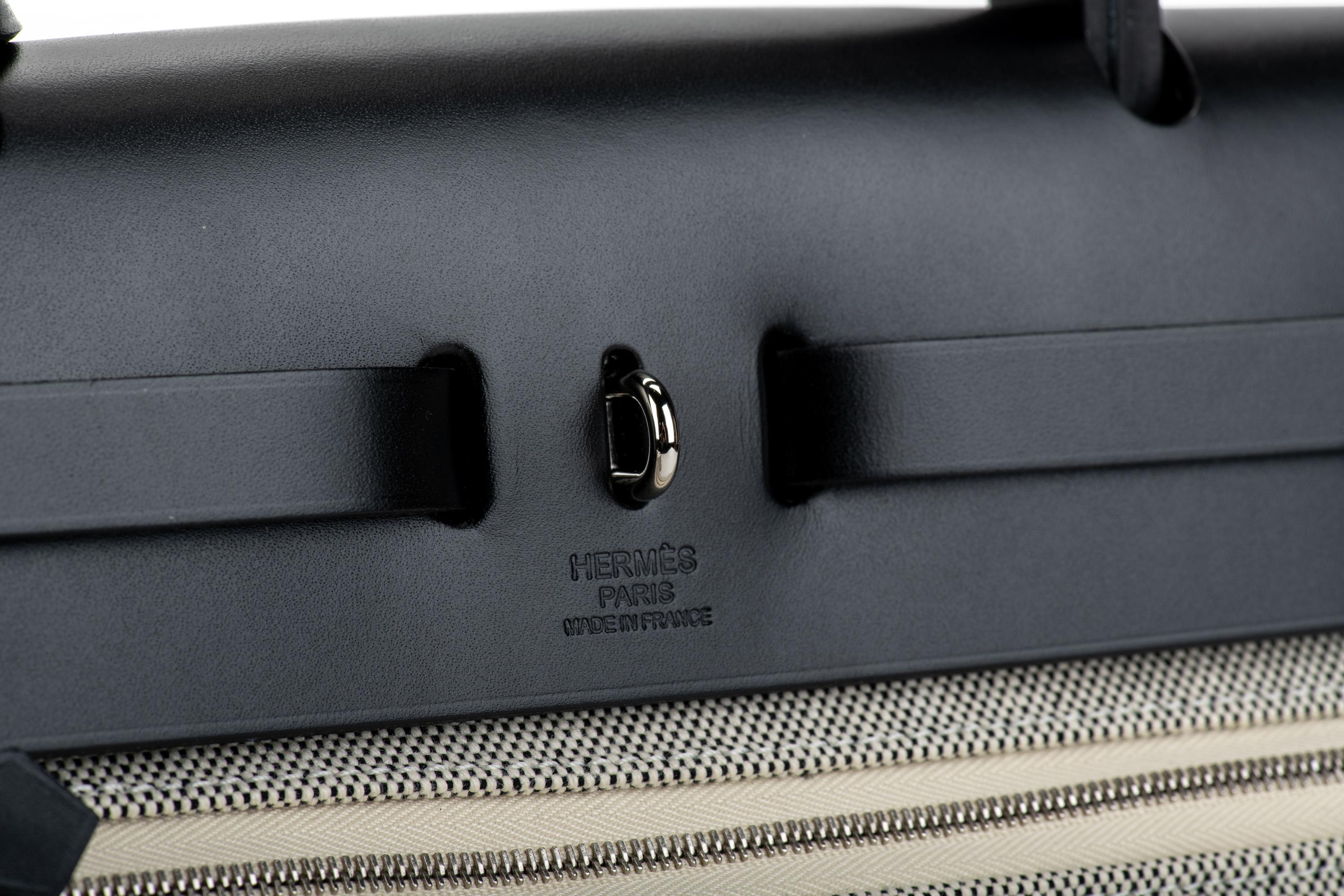 New Hermes Herbag Zip Pegase Limited Edition Bag 11