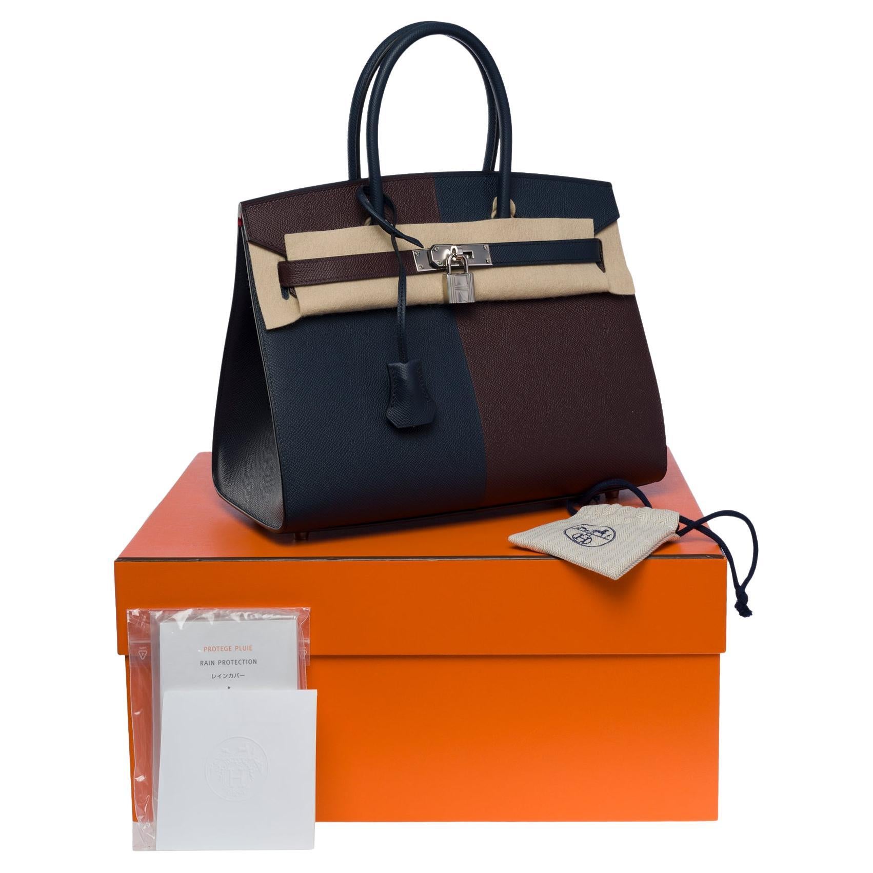 Hermes Birkin 30 Sellier Epsom Leather Bag