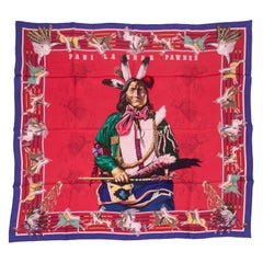 Neu Hermès Pani la Shar Pawnee Schal in Box