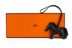 New Hermès Rare So Black Rodeo Grigri PM
