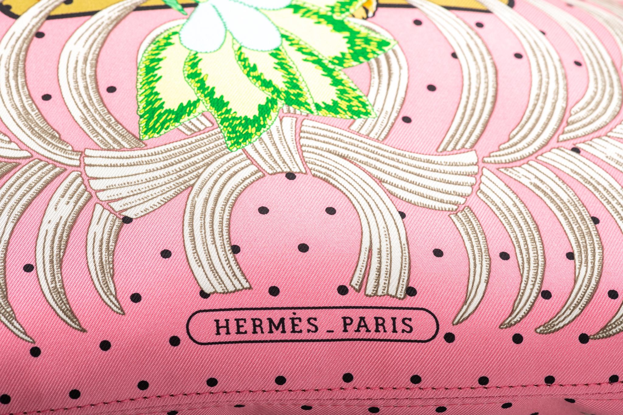 New Hermes Silk Barenia Leather Tiger Bag For Sale 3