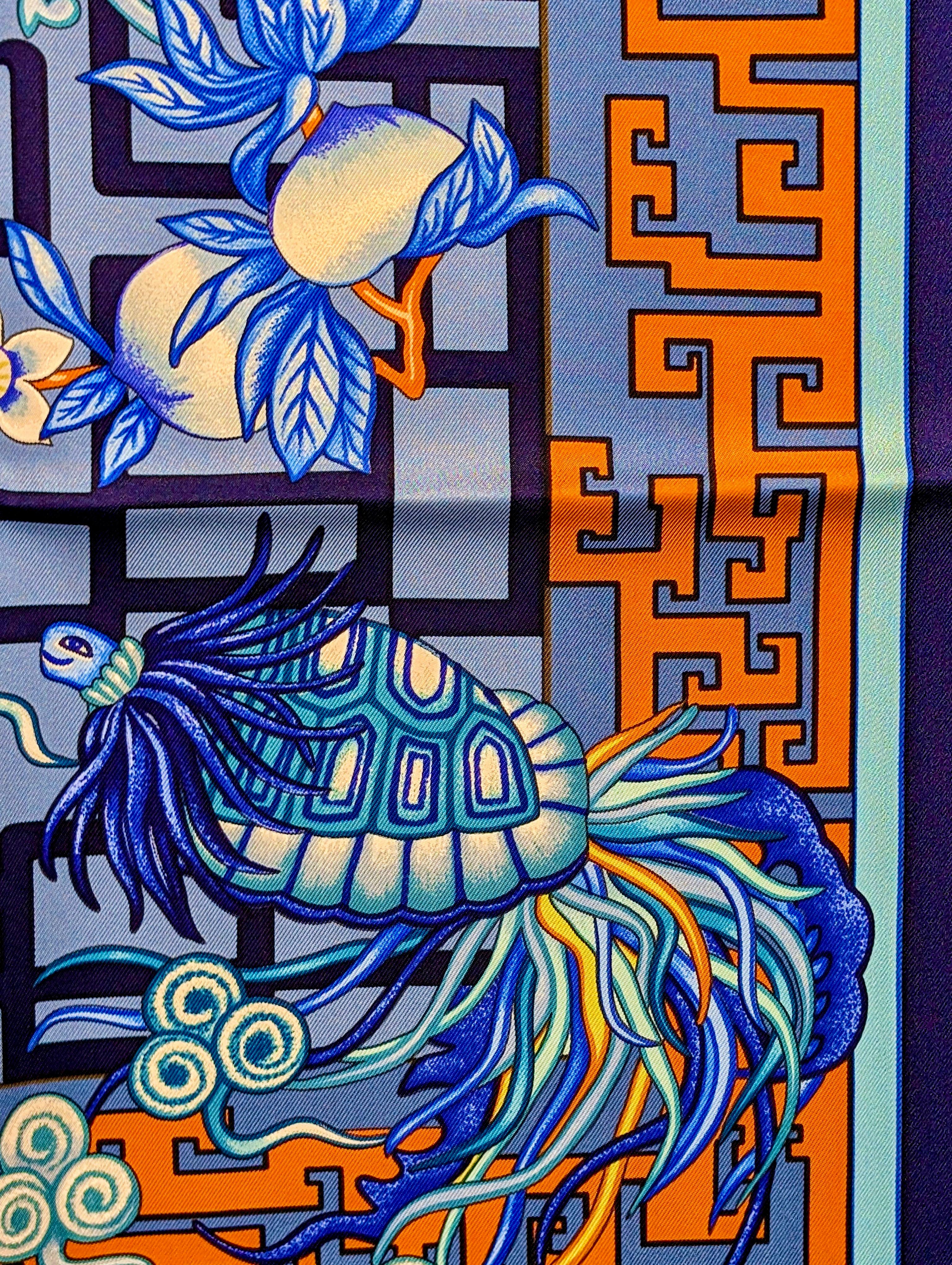 New HERMÈS silk scarf Turandot 5