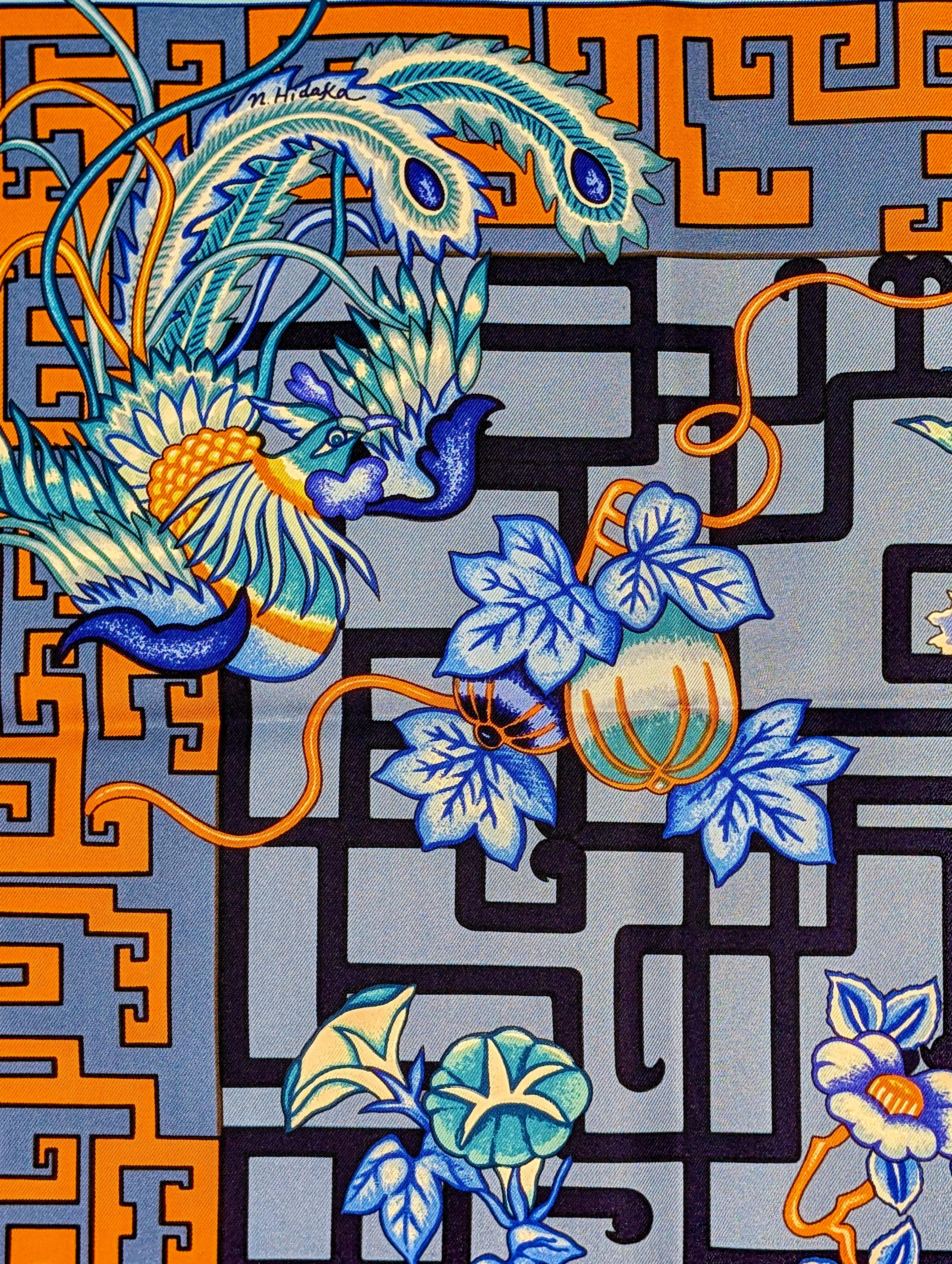 Women's or Men's New HERMÈS silk scarf Turandot