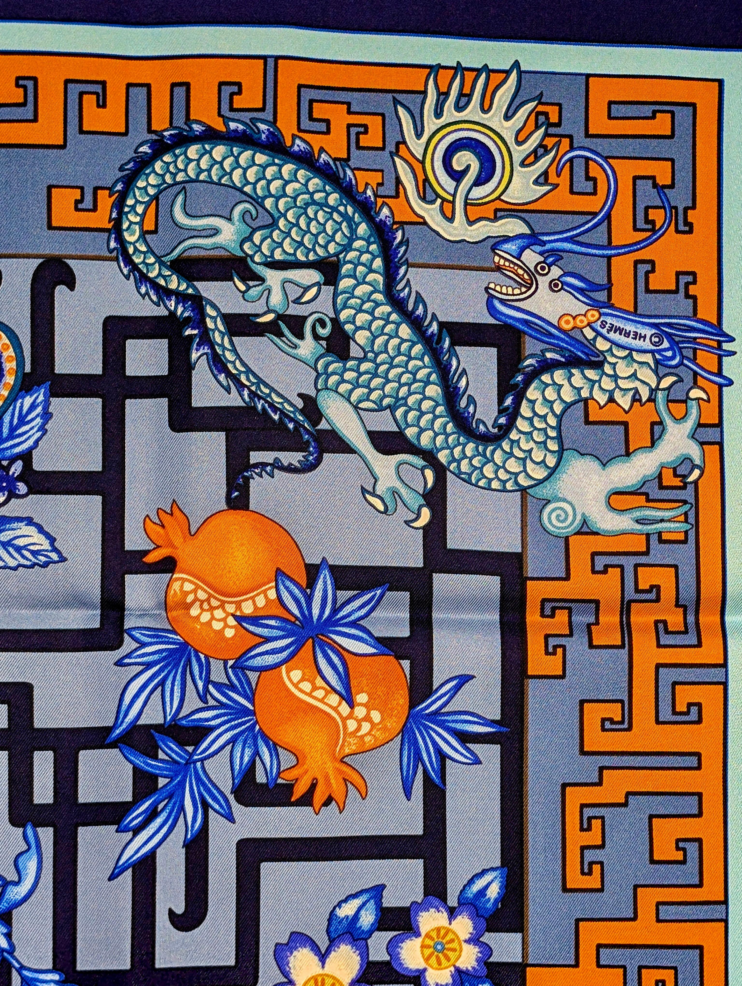 New HERMÈS silk scarf Turandot 2