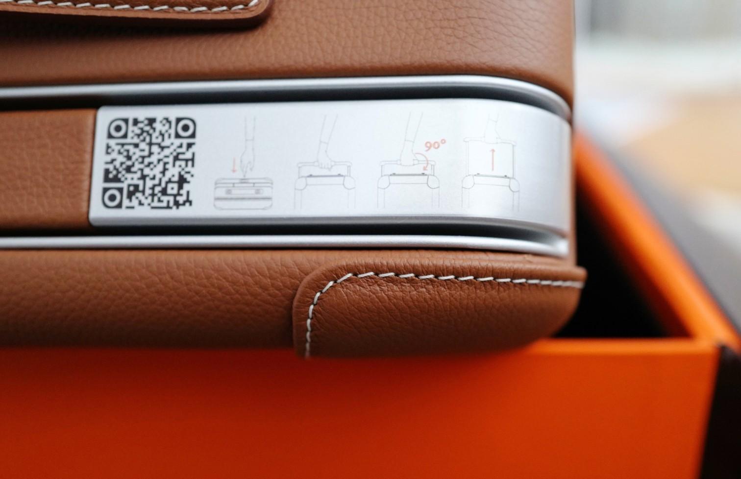 New Hermès Valise R.M.S Cargo Carry-On Suitcase – Beige/Fauve Canvas Leather PHW in vendita 11