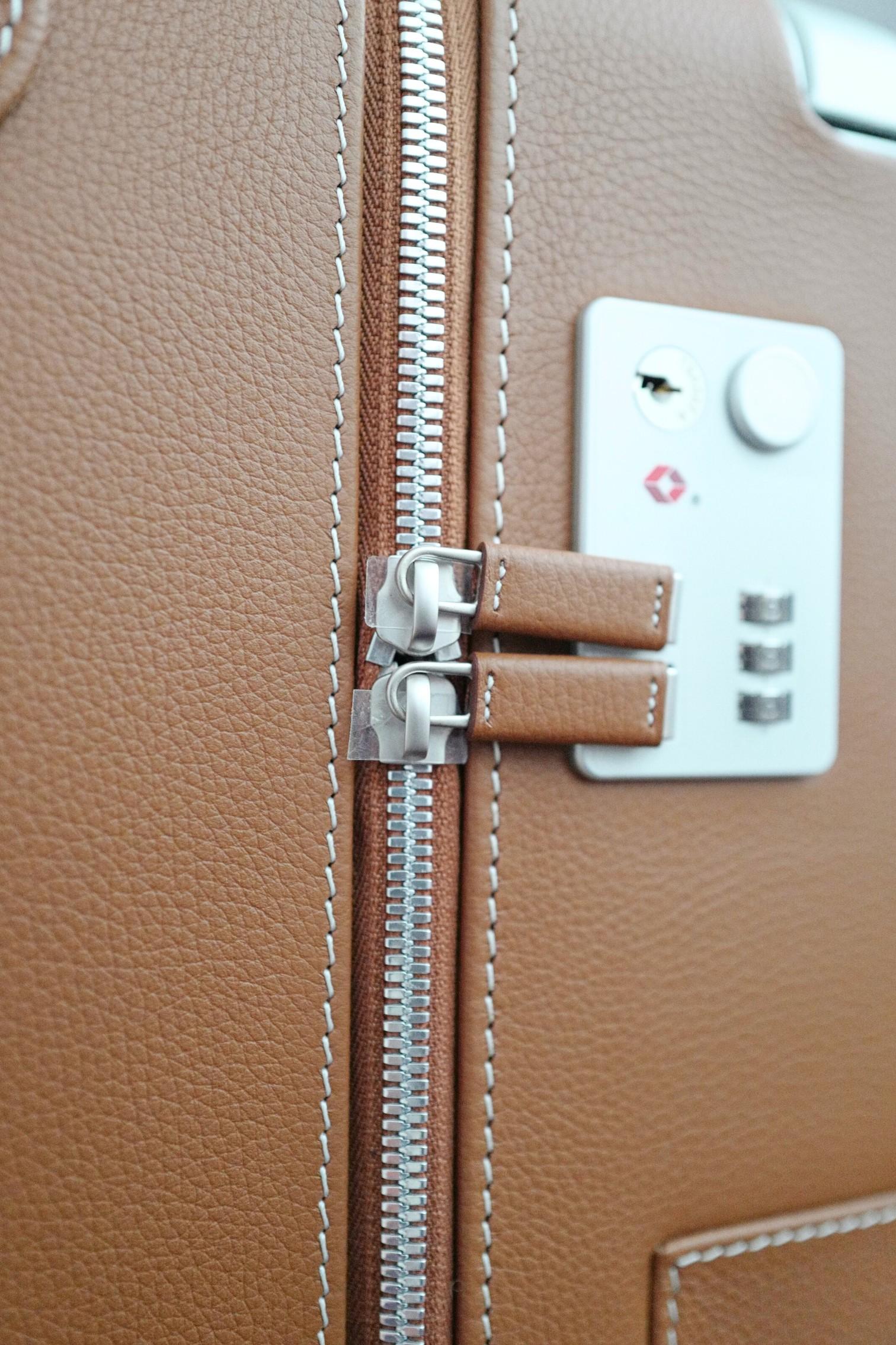New Hermès Valise R.M.S Cargo Carry-On Suitcase – Beige/Fauve Canvas Leather PHW in vendita 12