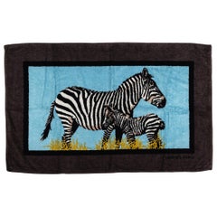 New Hermes Vintage Inspired Zebra Beach Towel