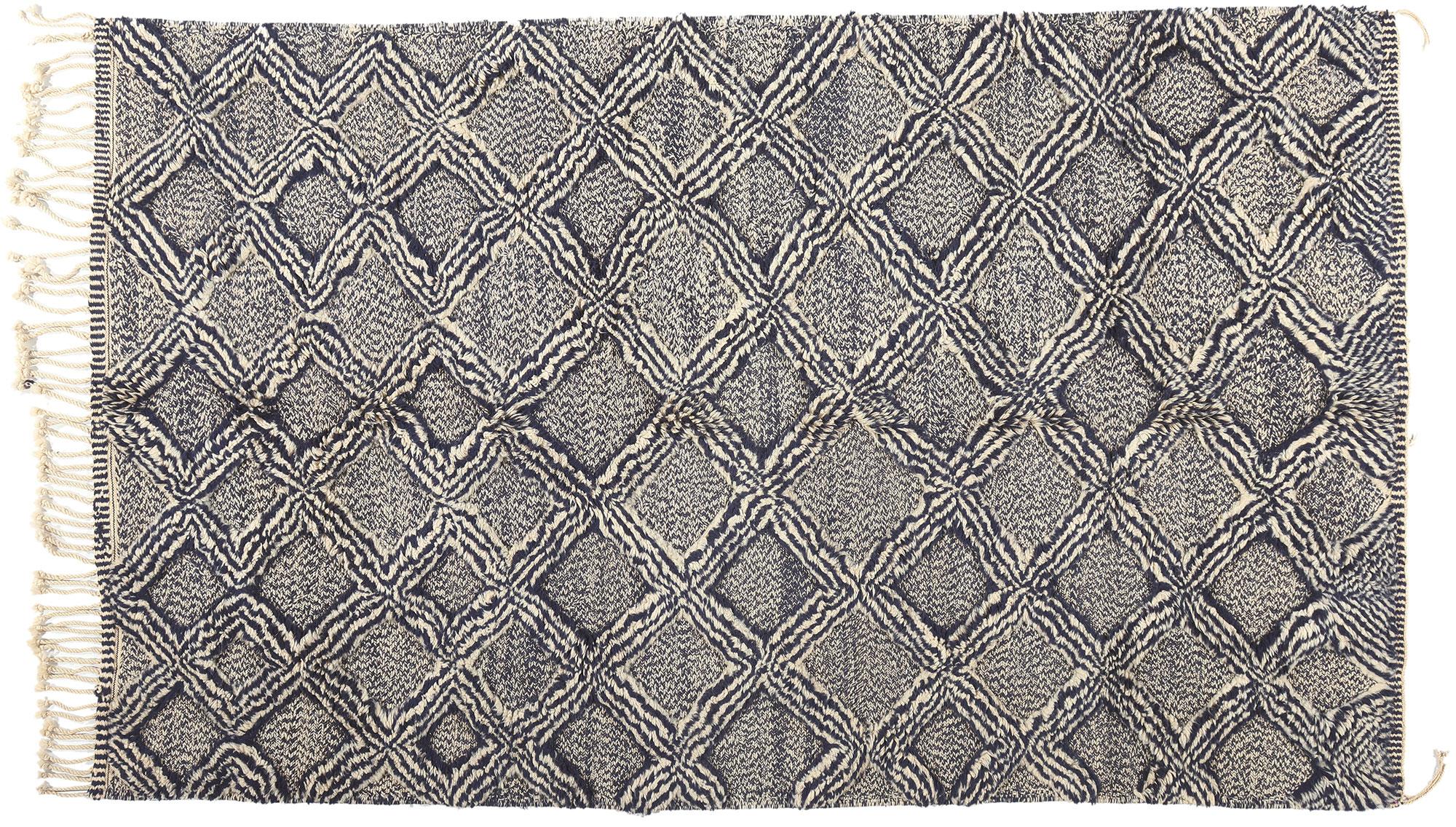 The Moderns Mrirt Tapis marocain High-Low en vente 3