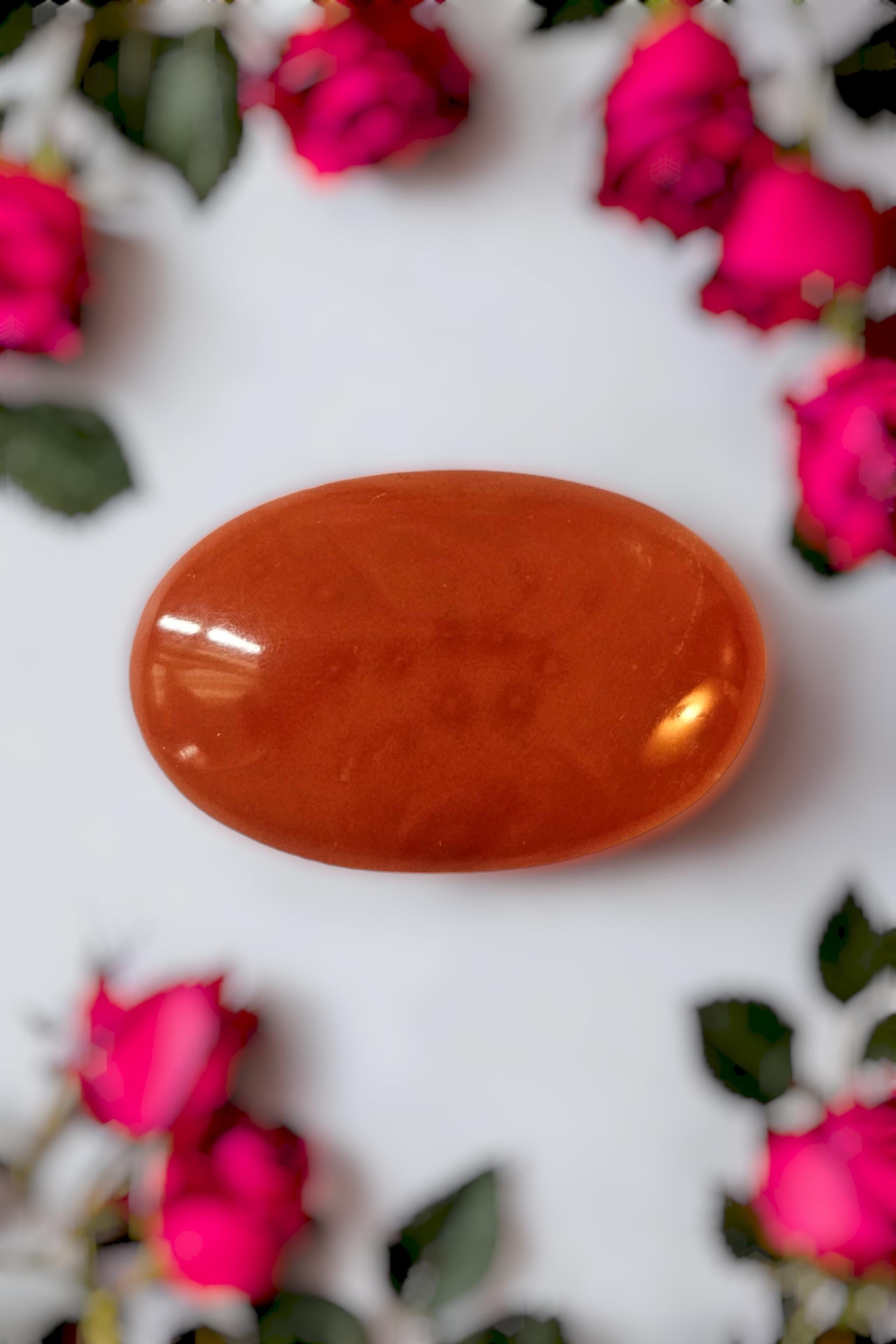 NUOVO ENORME GORGEOUS Corallo Naturale Arancione Rosa Certificato 50,65 Carati in vendita 11