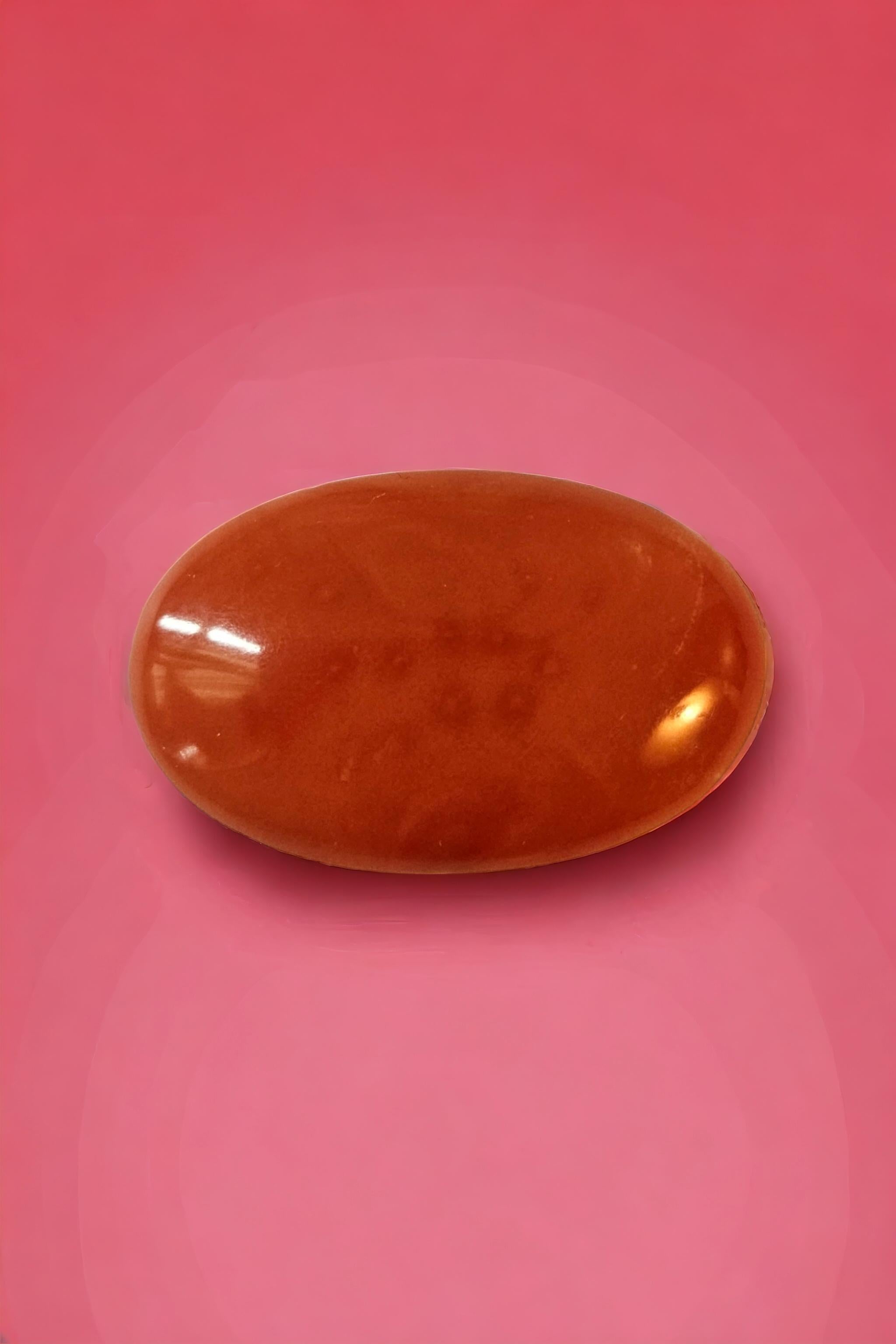 NEW HUGE GORGEOUS Natural Certified Pink Orange Coral 50.65 Carats  For Sale 12