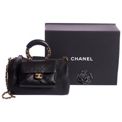 New in Box Chanel 2 Way Black Caviar Handbag