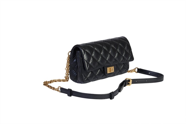 New in Box Chanel Black Reissue Belt Bag at 1stDibs  chanel reissue waist  bag, box belt bag, chanel reissue belt bag