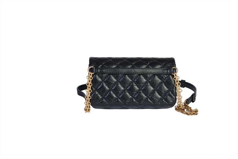 New in Box Chanel Black Reissue Belt Bag at 1stDibs
