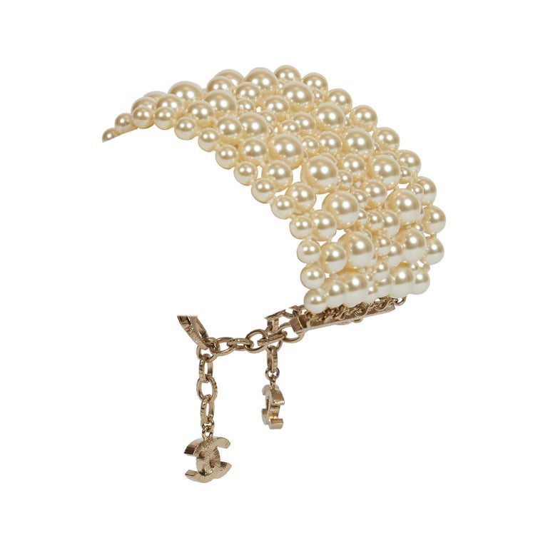 New in Box Chanel Multi-Strand Pearl Bracelet