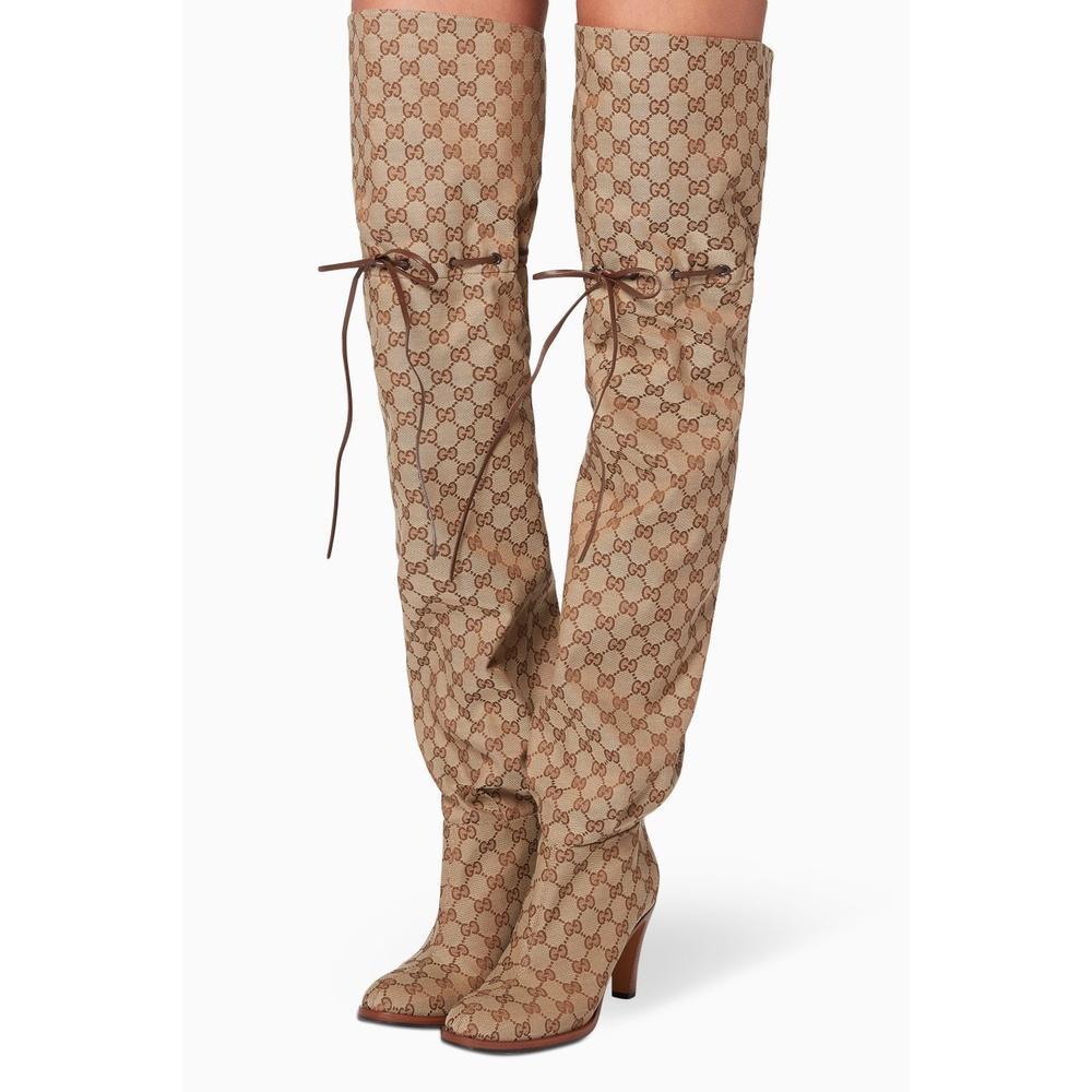 gucci cloth boots