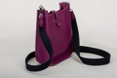 New in Box Hermès Anemone Clemence Mini Evelyne Crossbody Bag