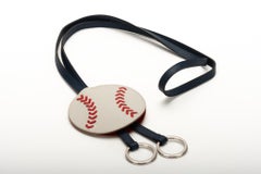New in Box Hermès Baseball Keychain