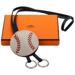 New in Box Hermès Baseball Keychain