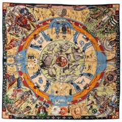 New in Box Hermès Collectible Mythologies Scarf