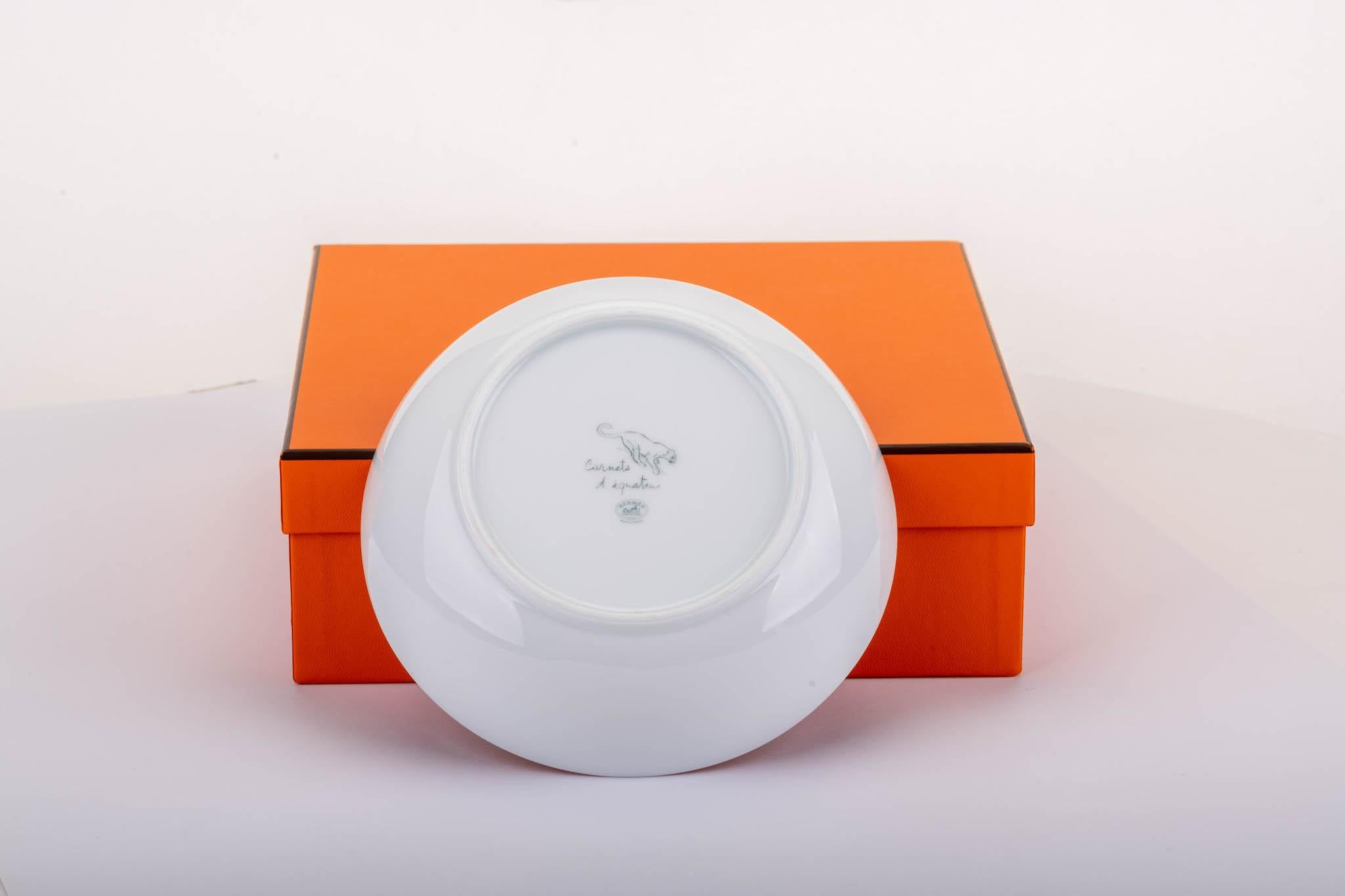 Hermes brand new in box equateur porcelain box. Comes with original box.