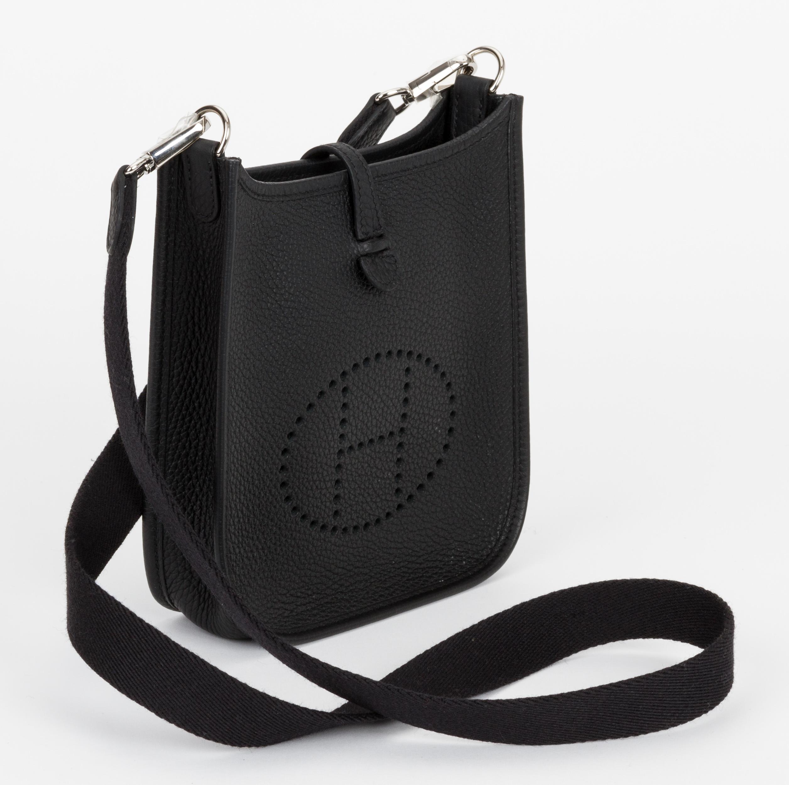 New in Box Hermes Etain Mini Evelyne Crossbody Bag at 1stDibs | hermes ...