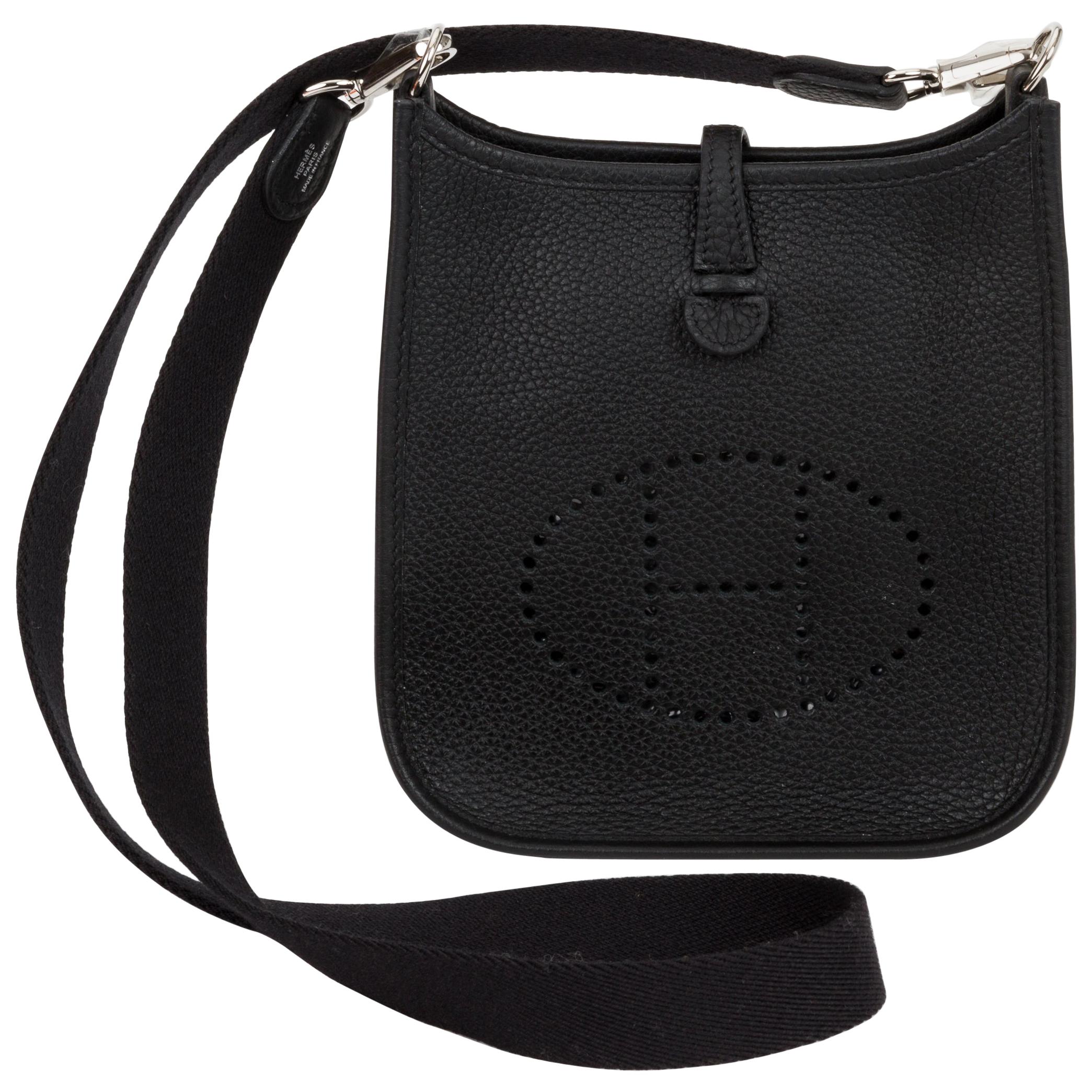 New in Box Hermes Etain Mini Evelyne Crossbody Bag