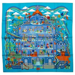 New in Box Hermes La Maison De Carres Scarf