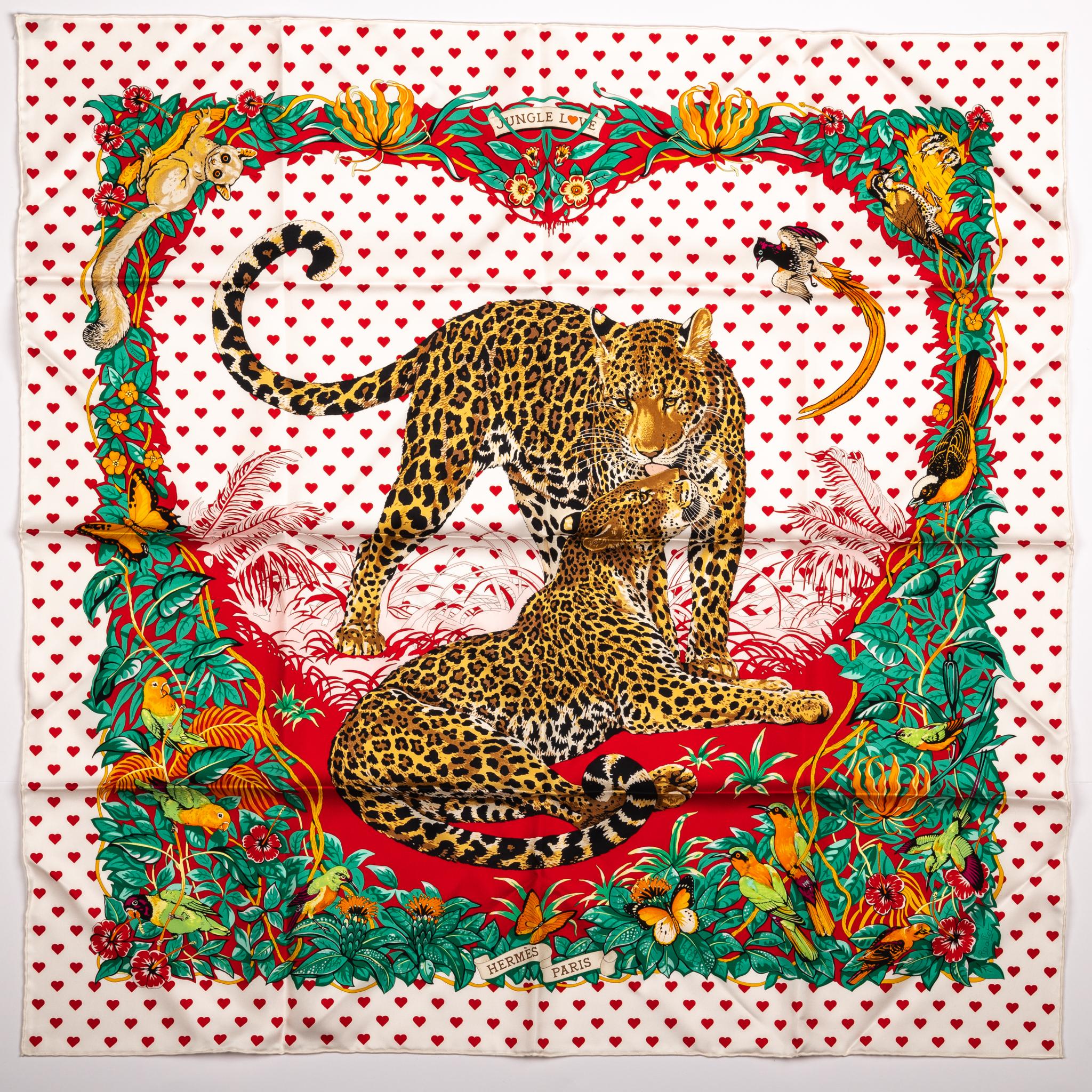 Hermes limited edition heart 