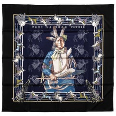 New in Box Hermes Limited Edition Pawnee Bandana Scarf