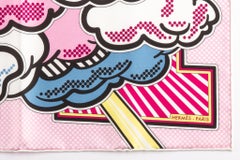 New in Box Hermes Limited Edition Pegase Pop Silk Gavroche Scarf