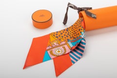 New in Box Hermes Maxi Twilly Tropical Plants