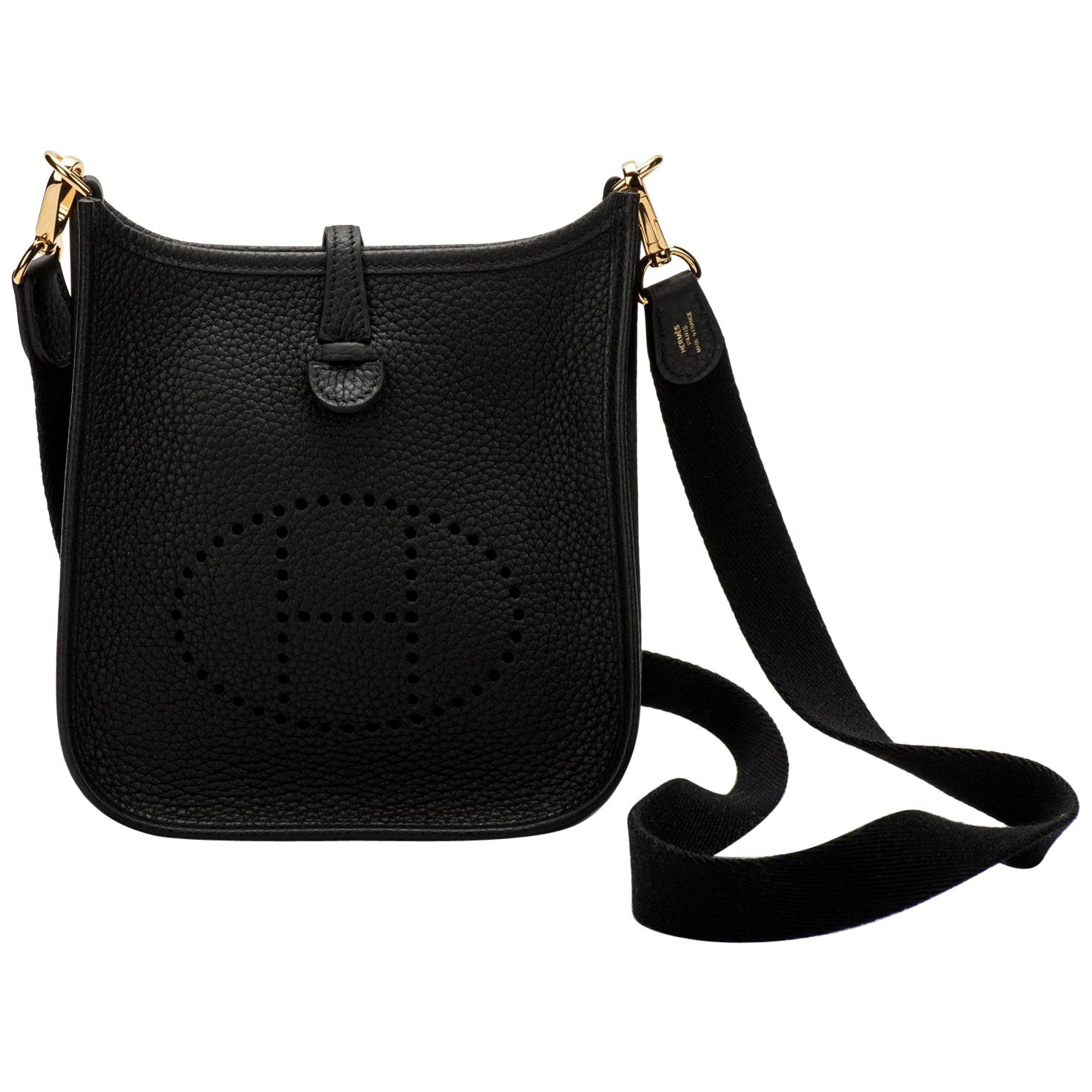 Hermes Evelyne Mini In Black, Women's Fashion, Bags & Wallets, Cross-body  Bags on Carousell