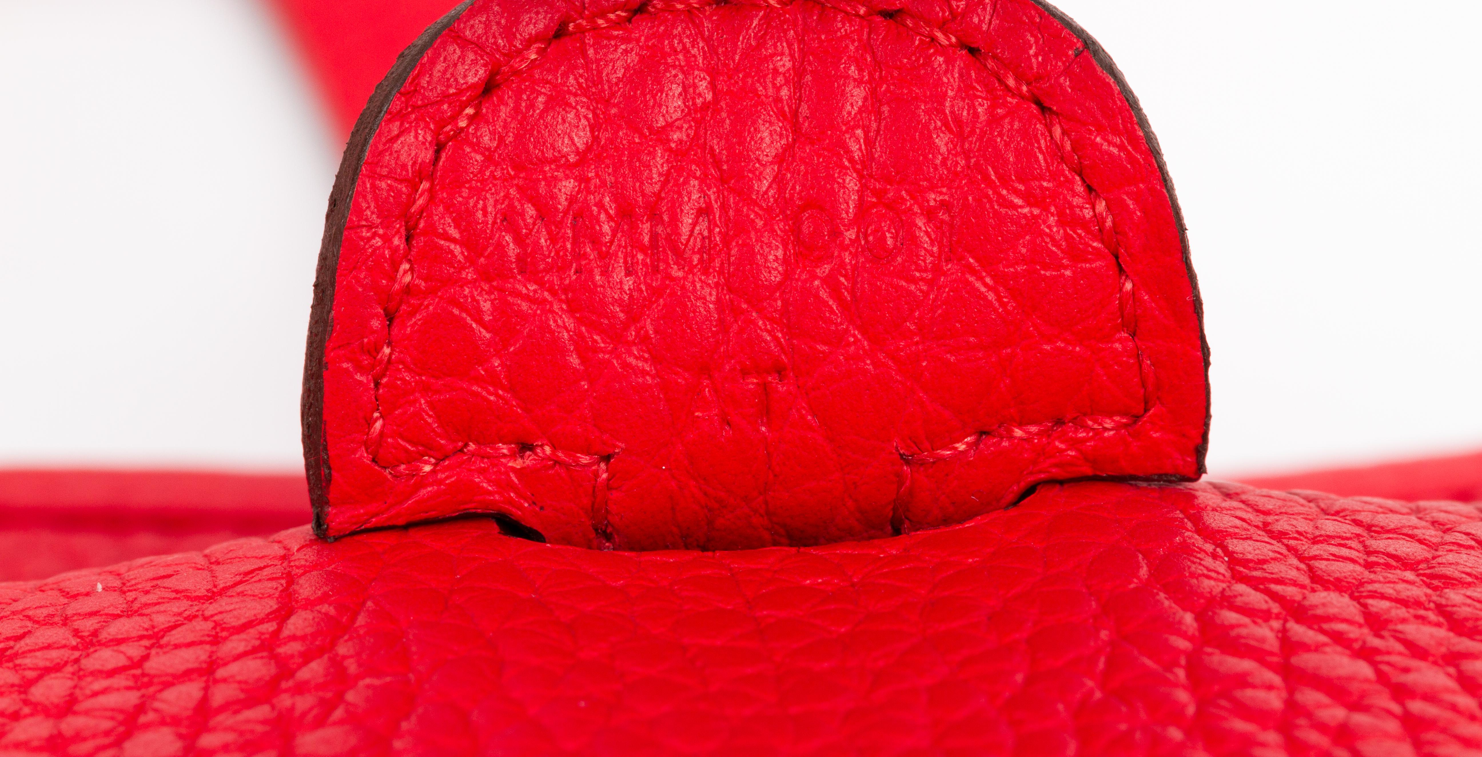 New in Box Hermès Rouge De Couer PM Evelyne Bag 2