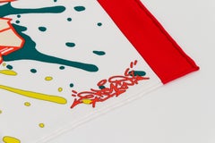 Petit foulard en soie Hermès Graffiti Gavroche, neuf dans sa boîte