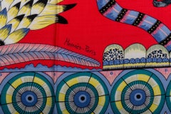 New in Box Hermes The Savana Dance Cashmere Shawl Scarf