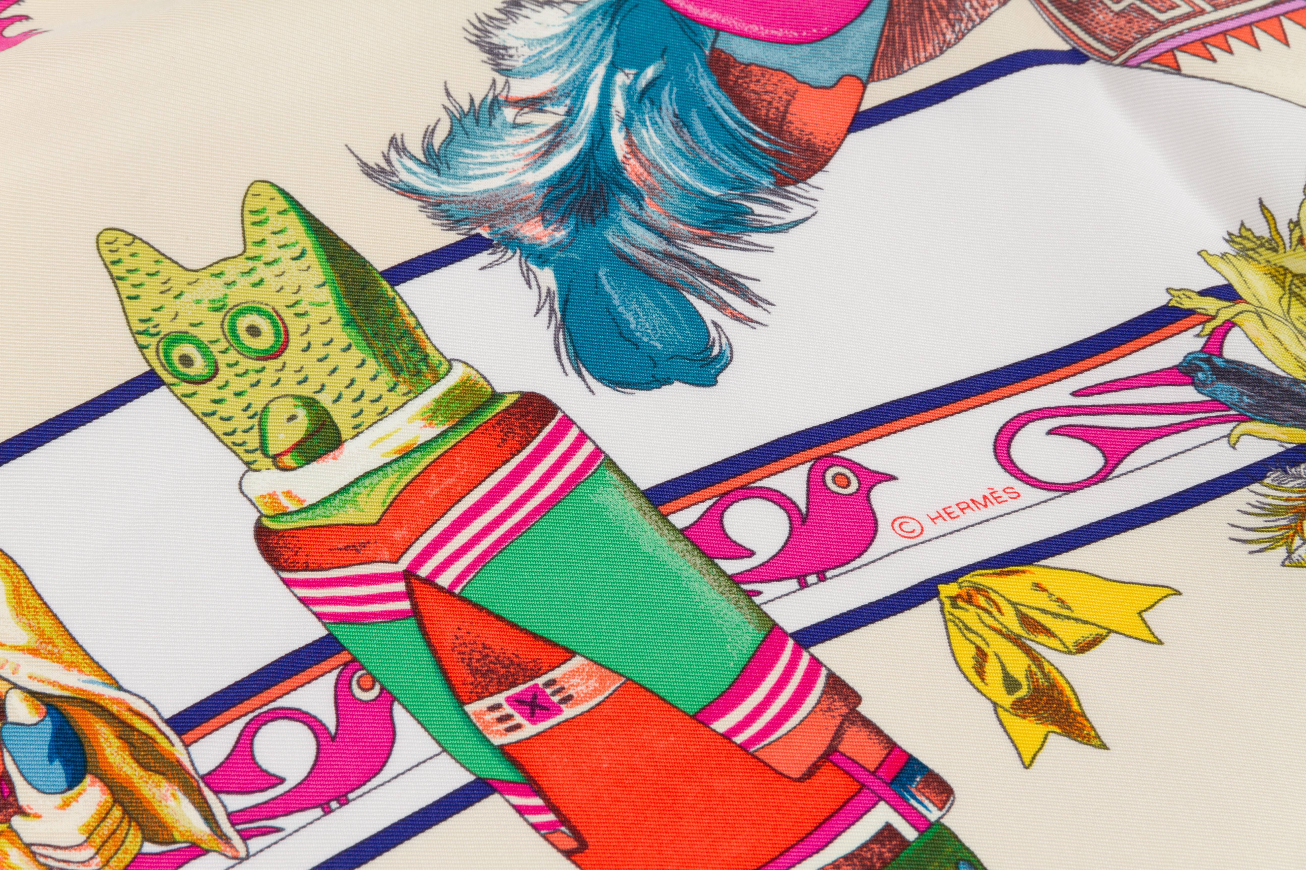 hermes kachinas scarf