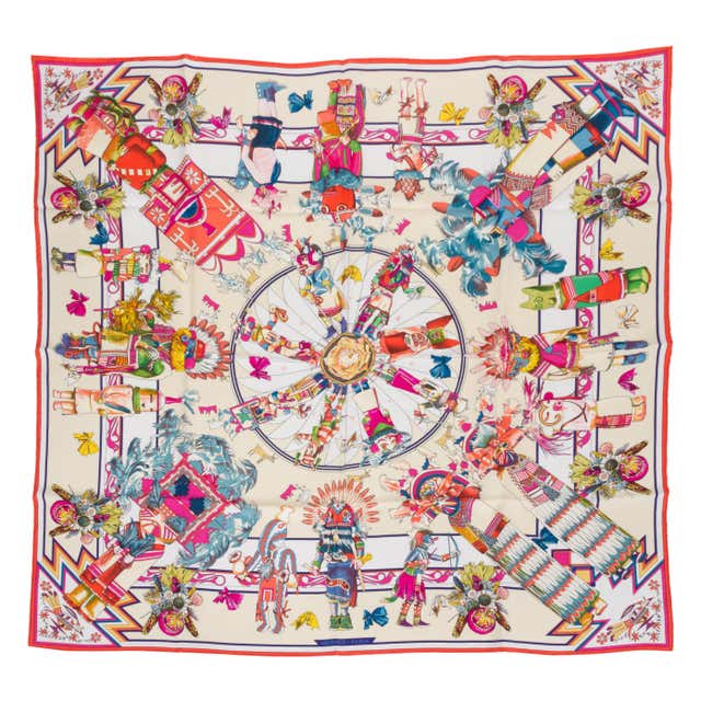 Vintage Hermes Silk and Cashmere Scarves and Shawls at 1stdibs