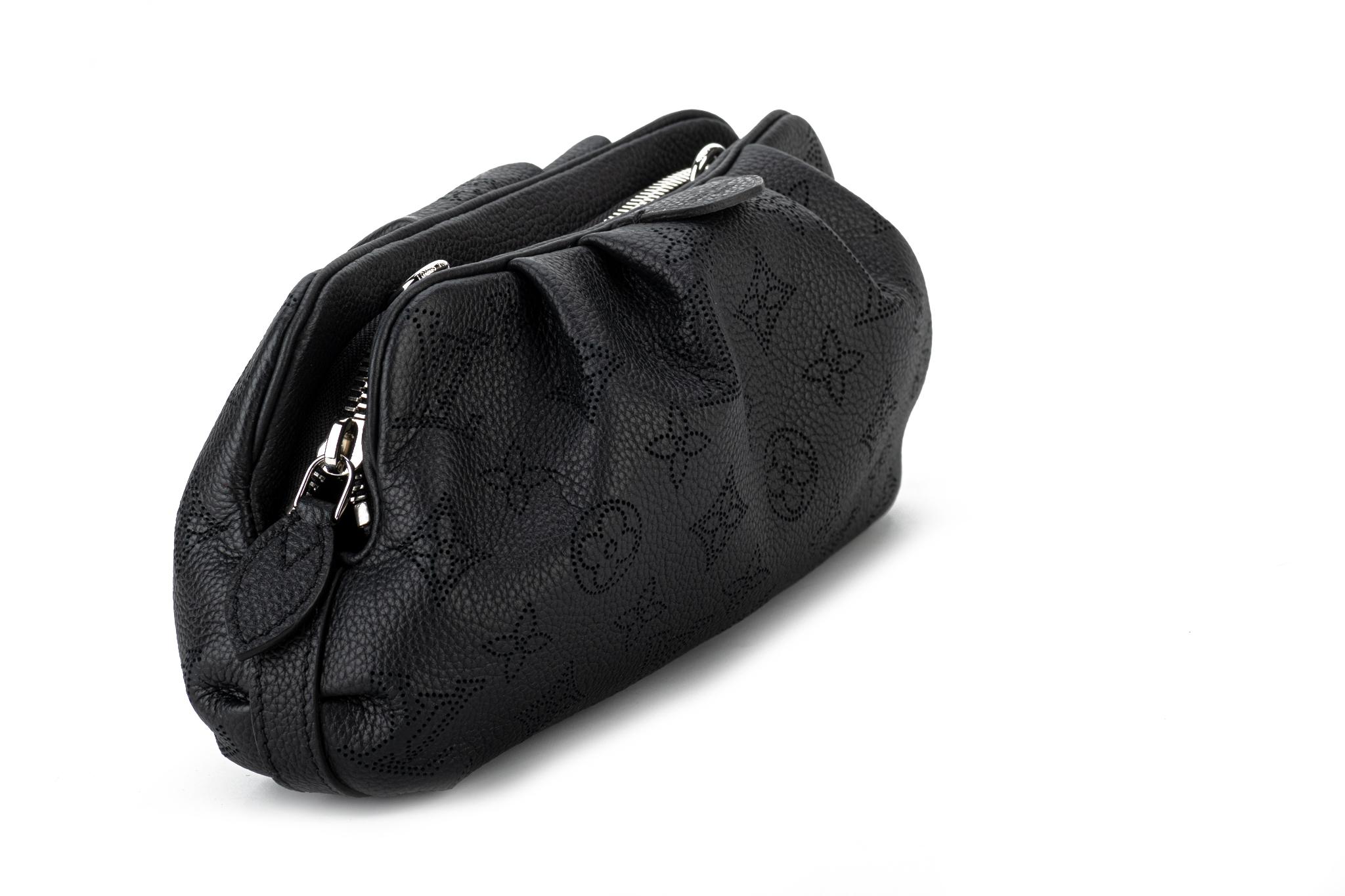 New in Box Louis Vuitton Black 2 Way Perforated Bag For Sale 6