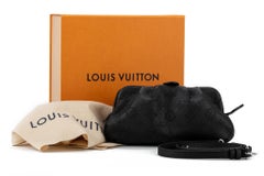 New in Box Louis Vuitton Black 2 Way Perforated Bag