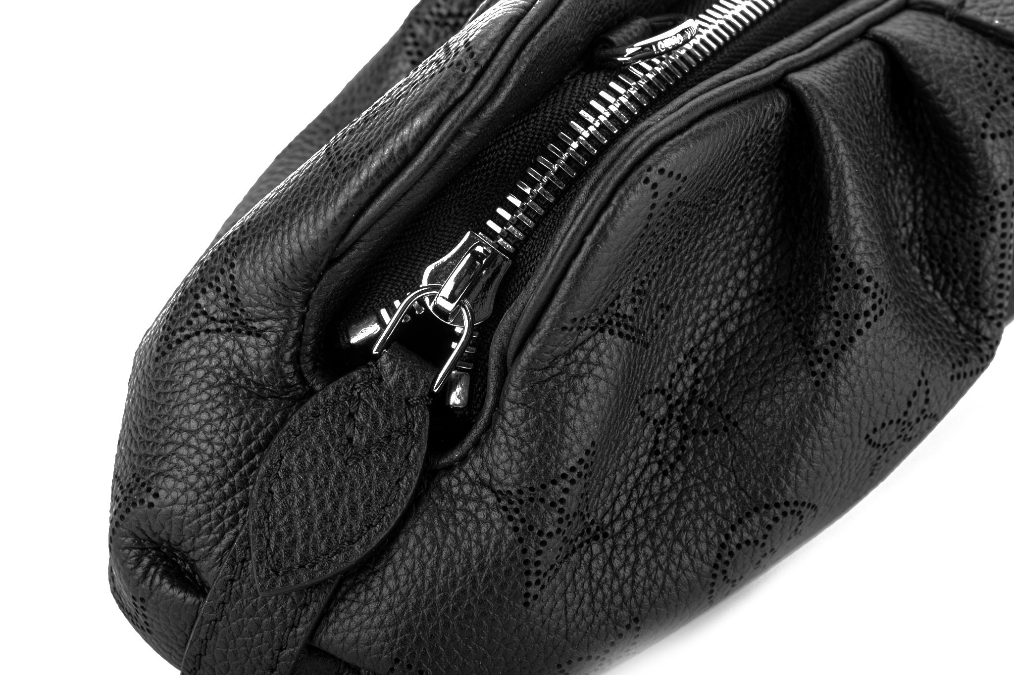 New in Box Louis Vuitton Black 2 Way Perforated Bag 4