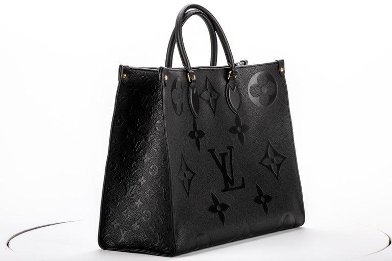black lv handbag