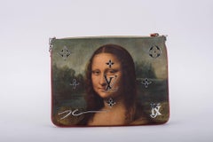 New in Box Louis Vuitton by Koons Mona Lisa Clutch Bag