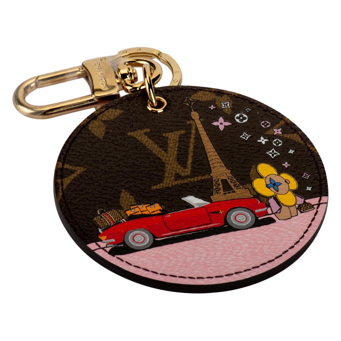 Louis Vuitton LV Silver Bag Charm Keychain at 1stDibs