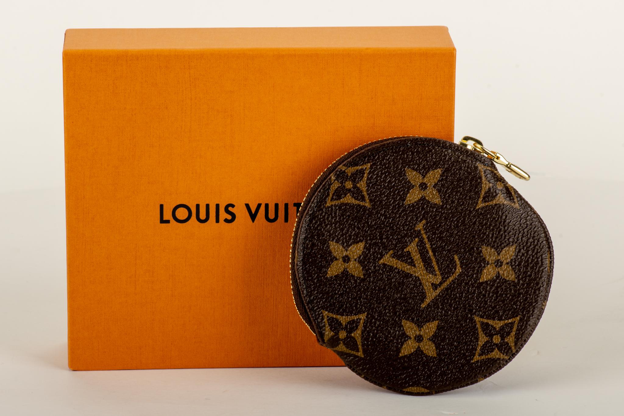 Neu in Box Louis Vuitton Weihnachten 2019 Venedig Münze Fall (Orange)