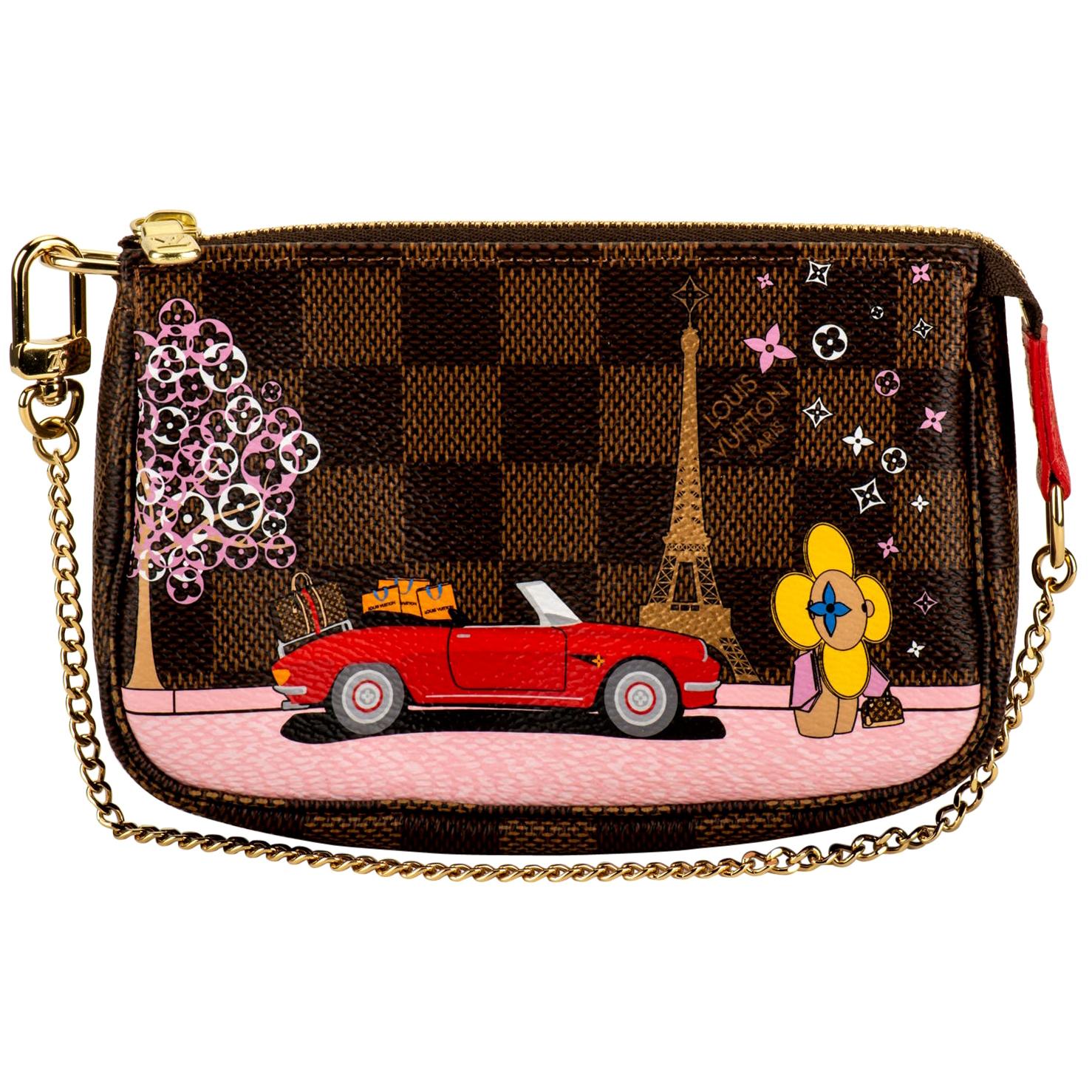 New in Box Louis Vuitton Christmas Paris Pouchette Limited Edition Bag