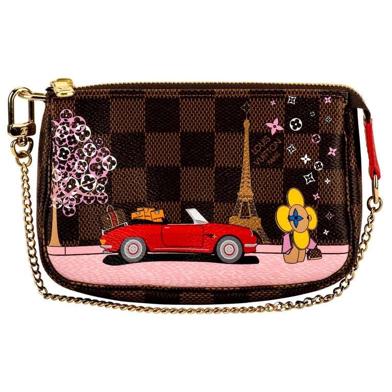 New in Box Louis Vuitton Christmas Paris Pouchette Limited Edition Bag at  1stDibs