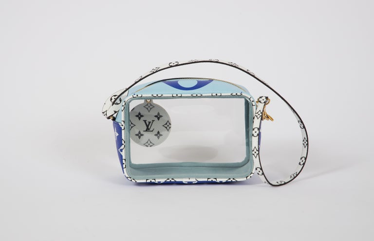 New in Box Louis Vuitton Clear St. Tropez Small Bag at 1stDibs