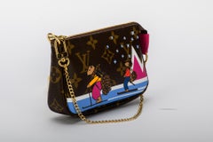 New in Box Louis Vuitton Limited Edition Bears Mini Pouchette Bag